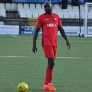 Carshalton Athletic boss Peter Adeniyi is looking forward to the Bostick South clash with league leaders Lewes. Picture: Ian Gerrard