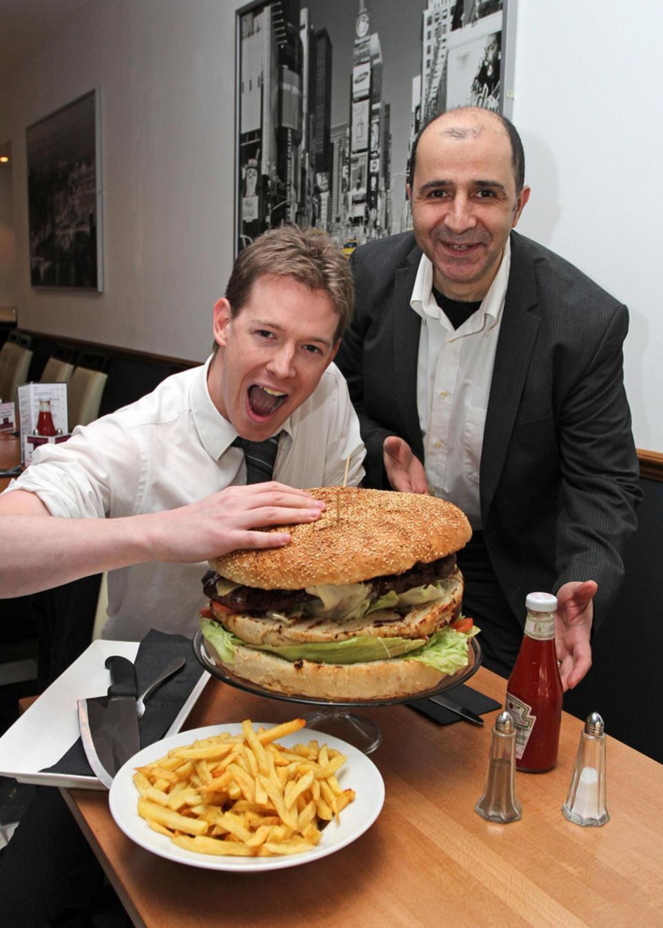 Britain's biggest burger