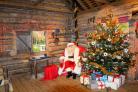 Father Christmas is receiving visitors in Barnes this weekend