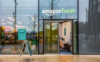 The new Amazon Fresh store in East Croydon. Credit: Amazon UK. Free for use by BBC wire partners.