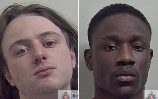 Ciaran Stewart (left) and Kelvin Amoako (right) have been jailed for murder