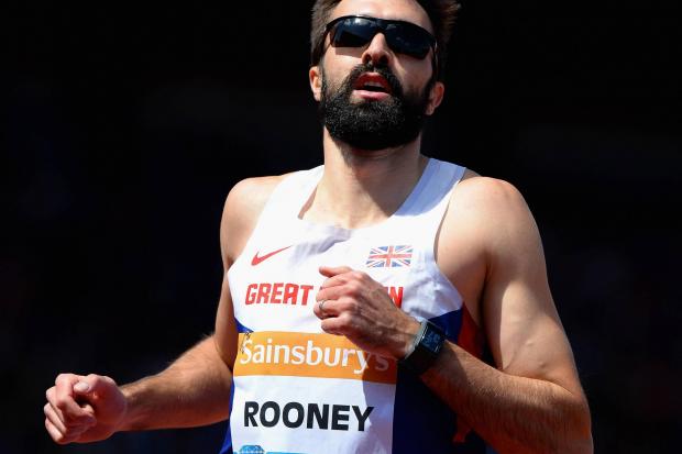 On his way: Croydon Harrier Martyn Rooney will heading to Brazil after all