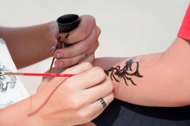 Henna tattoos could leave the user with a horrific allergic reaction