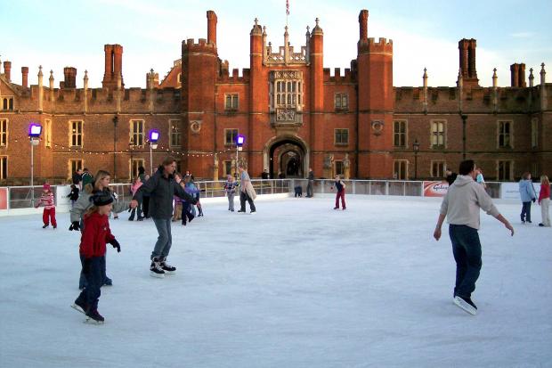 Hampton Court Palace's ice rink will prove popular this Christmas