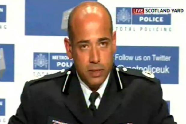 Counter-terrorism deputy assistant commissioner Neil Basu
