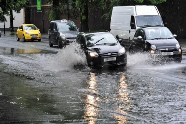 WEATHER WARNING: Torrential downpours and possible localised flooding expected
