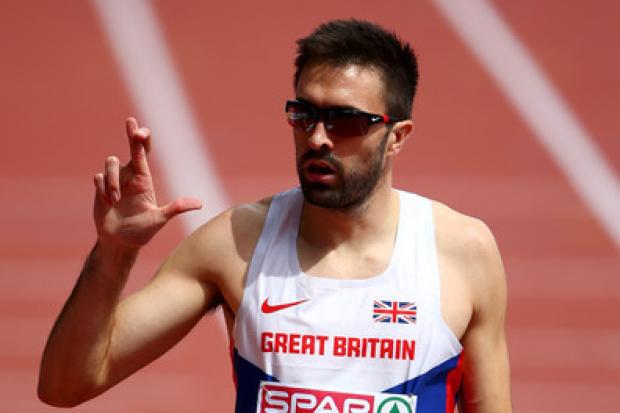 Fingers crossed: Has Martyn Rooney done enough to be selected for Team GB