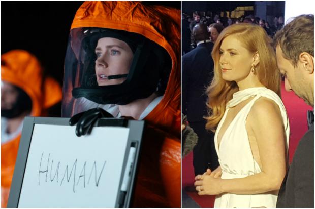 London Film Festival: On the red carpet with Amy Adams at the UK premiere of Arrival
