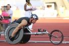 Weir sprints to victory in the 1,500m on Friday night. Deadline pix SP22000