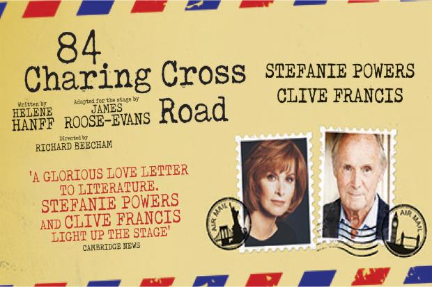 Stefanie Powers and Clive Francis star in 84 Charing Cross Road