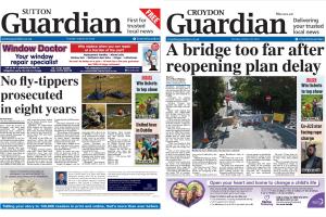 Find your nearest pick-up location for our Sutton Guardian and Croydon Guardian newspapers here >