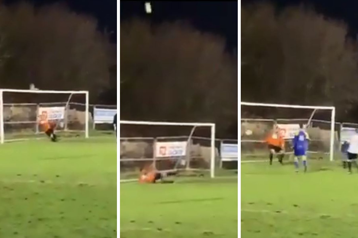 VIDEO: 'It's coming back in' - Raynes Park footballer speaks out on viral 'wonder goal'