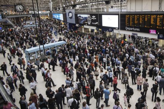 Multiple incidents causing delays on trains to and from Waterloo