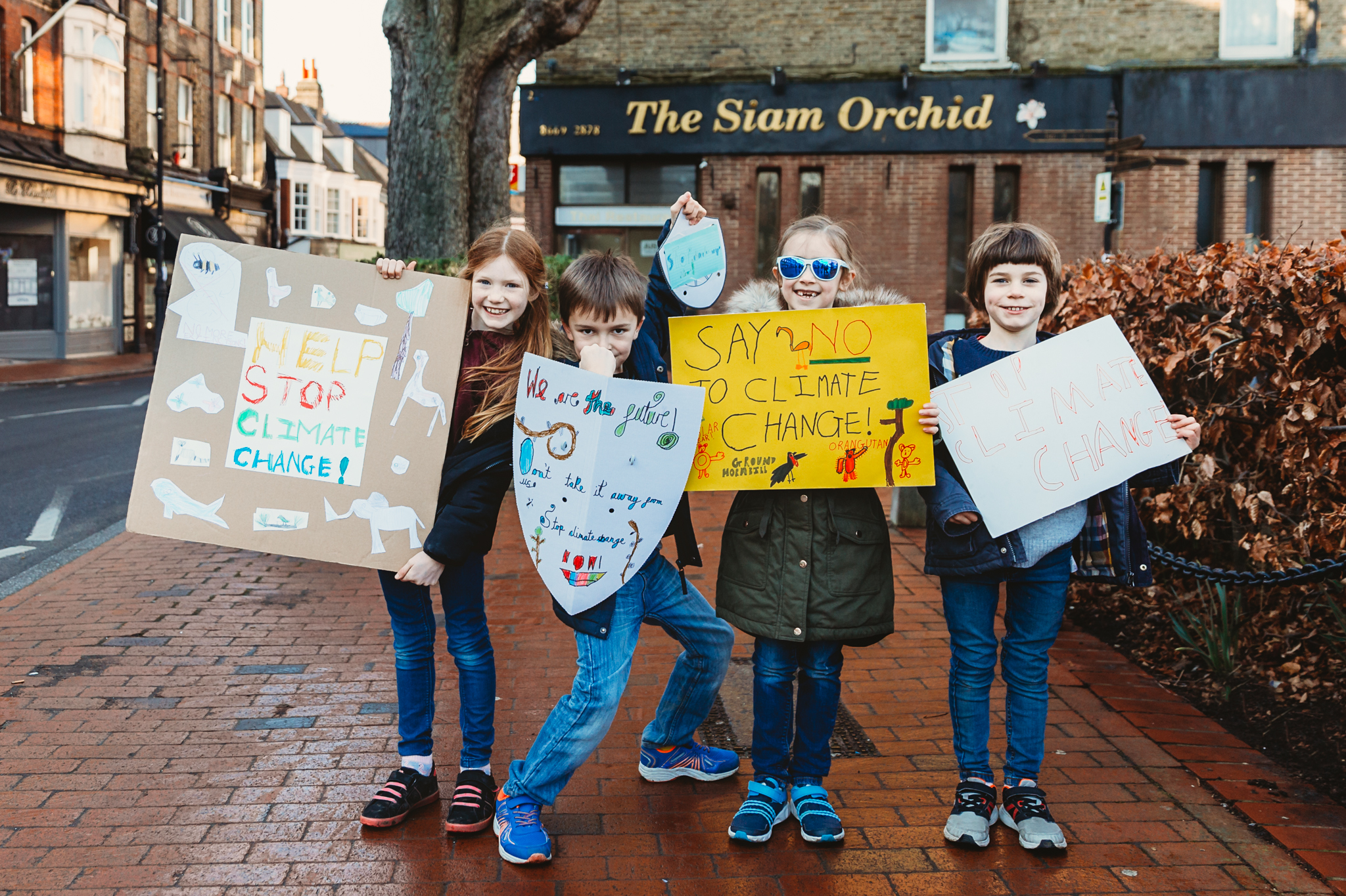 Carshalton schoolkids join huge climate change strike