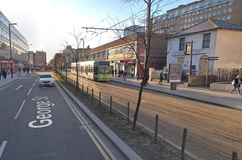 Two homeless men treated for burns after being set alight in central Croydon